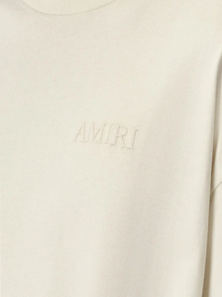 Amiri Oversized T-Shirt in Birch