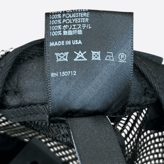 Amiri Black & Blue Core Logo Trucker Hat