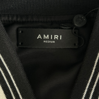 Amiri Black & Red Tiger Varsity Jacket