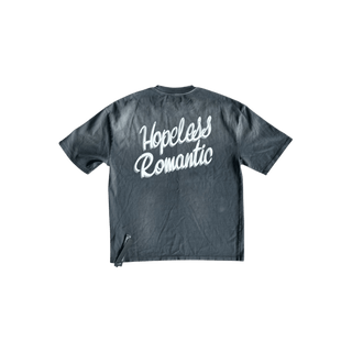 Amiri Faded Black Hopeless Romantic Graphic T-Shirt