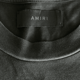 Amiri Faded Black & White Lounge Graphic T-Shirt