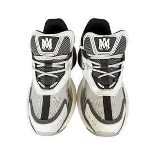Amiri White & Brown MA Logo Runners