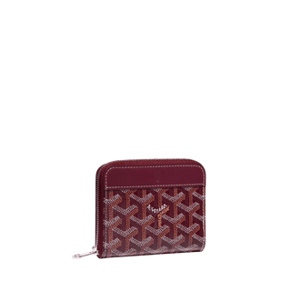 Goyard Matignon PM Wallet Burgundy