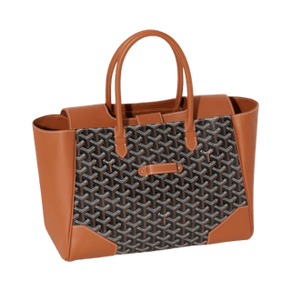 Goyard Saigon Tote Bag Black & Tan