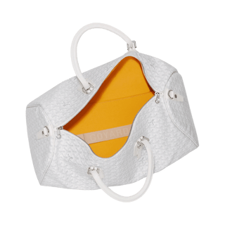 Goyard Boston 50 Bag White
