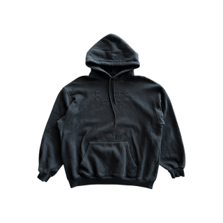 Balenciaga Black Sinners Embroidered Hoodie