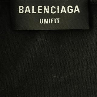 Balenciaga Black & White Waterfall Logo T-Shirt