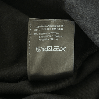 Balenciaga Black & White Waterfall Logo T-Shirt