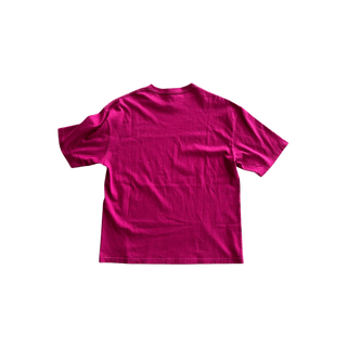 Balenciaga Pink & Black BB Logo T-Shirt