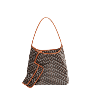 Goyard Boheme Hobo Bag Black Tan