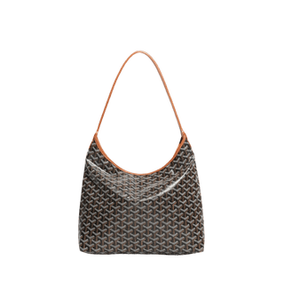 Goyard Boheme Hobo Bag Black Tan