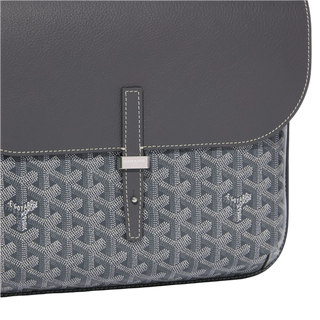 Goyard Coursier Messenger Bag Grey