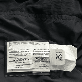 Canada Goose Black Reflective Hybridge CW Black Label Men's Jacket