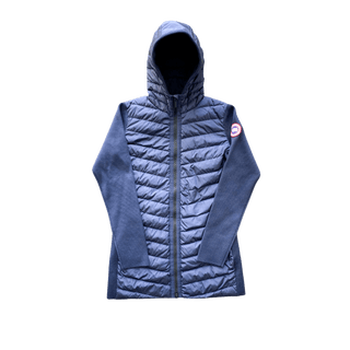 Canada Goose Navy Hybridge Knit Women's Jacket