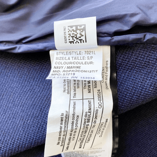 Canada Goose Navy Hybridge Knit Women's Jacket