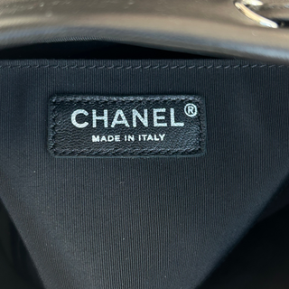 Chanel Black Lambskin Quilted Large Urban Spirit Backpack