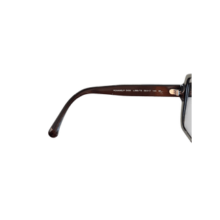 Chanel Black Logo Square Sunglasses