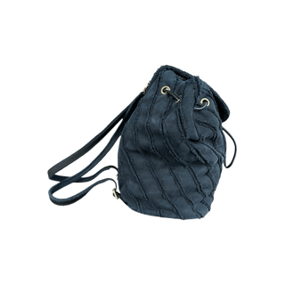 Chanel Navy Paris-Cuba Twist Backpack