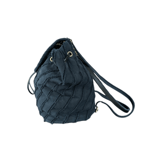 Chanel Navy Paris-Cuba Twist Backpack