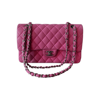 Chanel Pink Caviar Quilted Medium Flap Bag