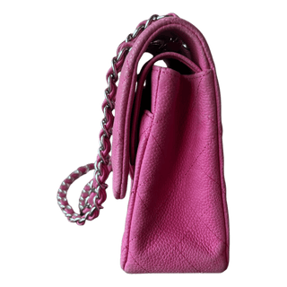 Chanel Pink Caviar Quilted Medium Flap Bag