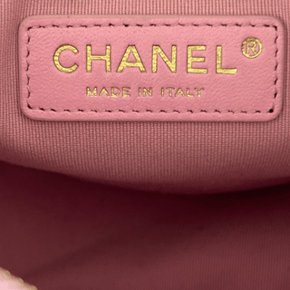 Chanel Pink Quilted Lambskin Small Hobo Bag