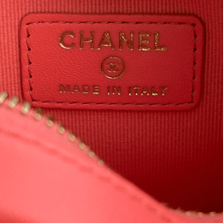 Chanel Pink Quilted Mini Heart Bag