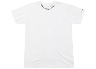 Chrome Hearts Neck Letters Logo T-shirt White