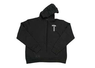 Chrome Hearts Shoulder Logo Hoodie Black