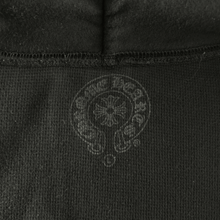 Chrome Hearts Black Aspen Exclusive Horseshoe Thermal Zip Up Hoodie