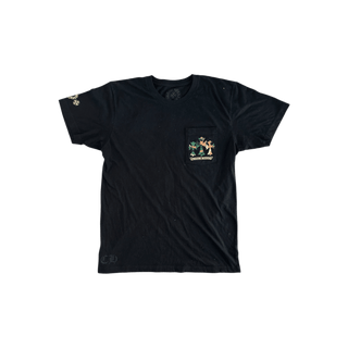 Chrome Hearts Black Camouflage Horseshoe Logo T-Shirt