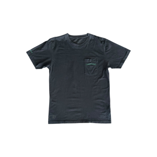 Chrome Hearts Black & Green Cemetery Cross Logo T-Shirt