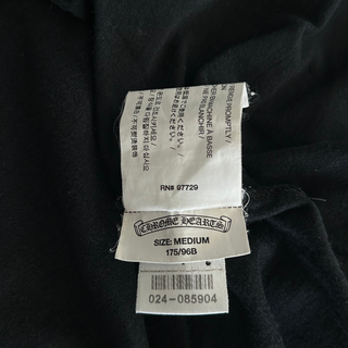 Chrome Hearts Black & Green Cemetery Cross Logo T-Shirt