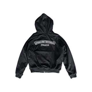 Chrome Hearts Black & Grey Jacquard Reversible Jacket