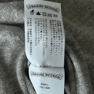 Chrome Hearts Black & Grey Jacquard Reversible Jacket