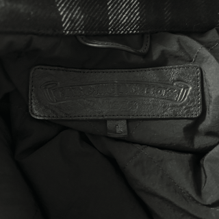 Chrome Hearts Black & Grey Plaid Jacket
