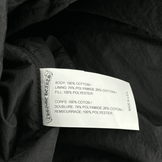 Chrome Hearts Black & Grey Plaid Jacket