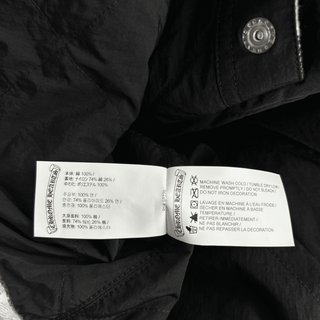 Chrome Hearts Black & Grey Plaid Jacket