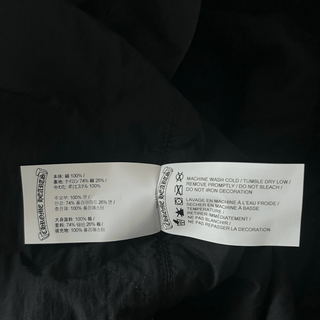 Chrome Hearts Black & Grey Plaid Jacket