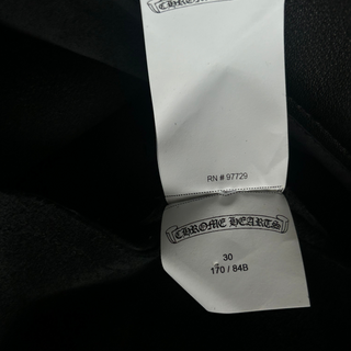 Chrome Hearts Black Leather Cargo Pants