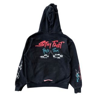 Chrome Hearts Black Matty Boy Stay Fast Hoodie