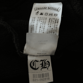 Chrome Hearts Black Matty Boy Stay Fast Hoodie