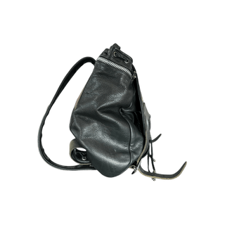Chrome Hearts Black Multicolor Cross Patch Leather Gunslinger Backpack