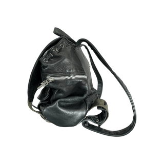 Chrome Hearts Black Multicolor Cross Patch Leather Gunslinger Backpack