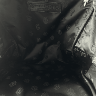Chrome Hearts Black Stencil 7th Grade Nylon Backpack