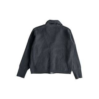 Chrome Hearts Black Triple Cross Patch Cashmere Cardigan
