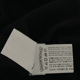 Chrome Hearts Black & White Flame Logo T-Shirt
