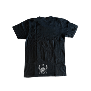 Chrome Hearts Black & White Foti Skulls Graphic T-Shirt