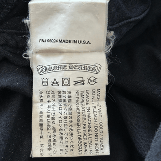 Chrome Hearts Black & White Foti Skulls Graphic T-Shirt