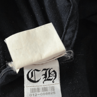 Chrome Hearts Black & White Foti Skulls Graphic T-Shirt